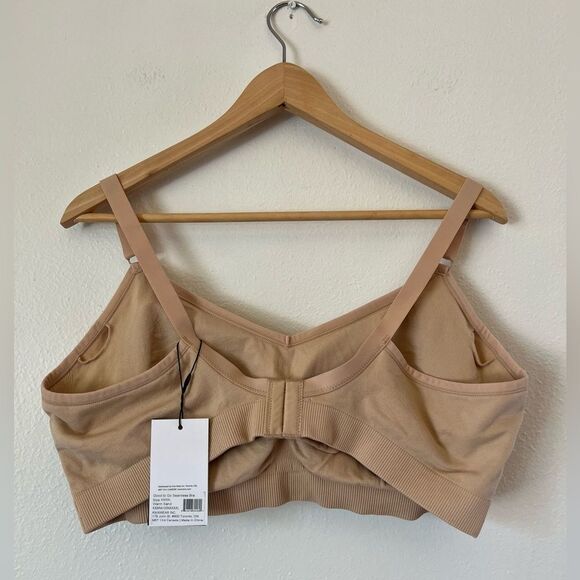 Knix Good To Go Seamless Bra in Warm Sand NWT - Picture 3 of 7